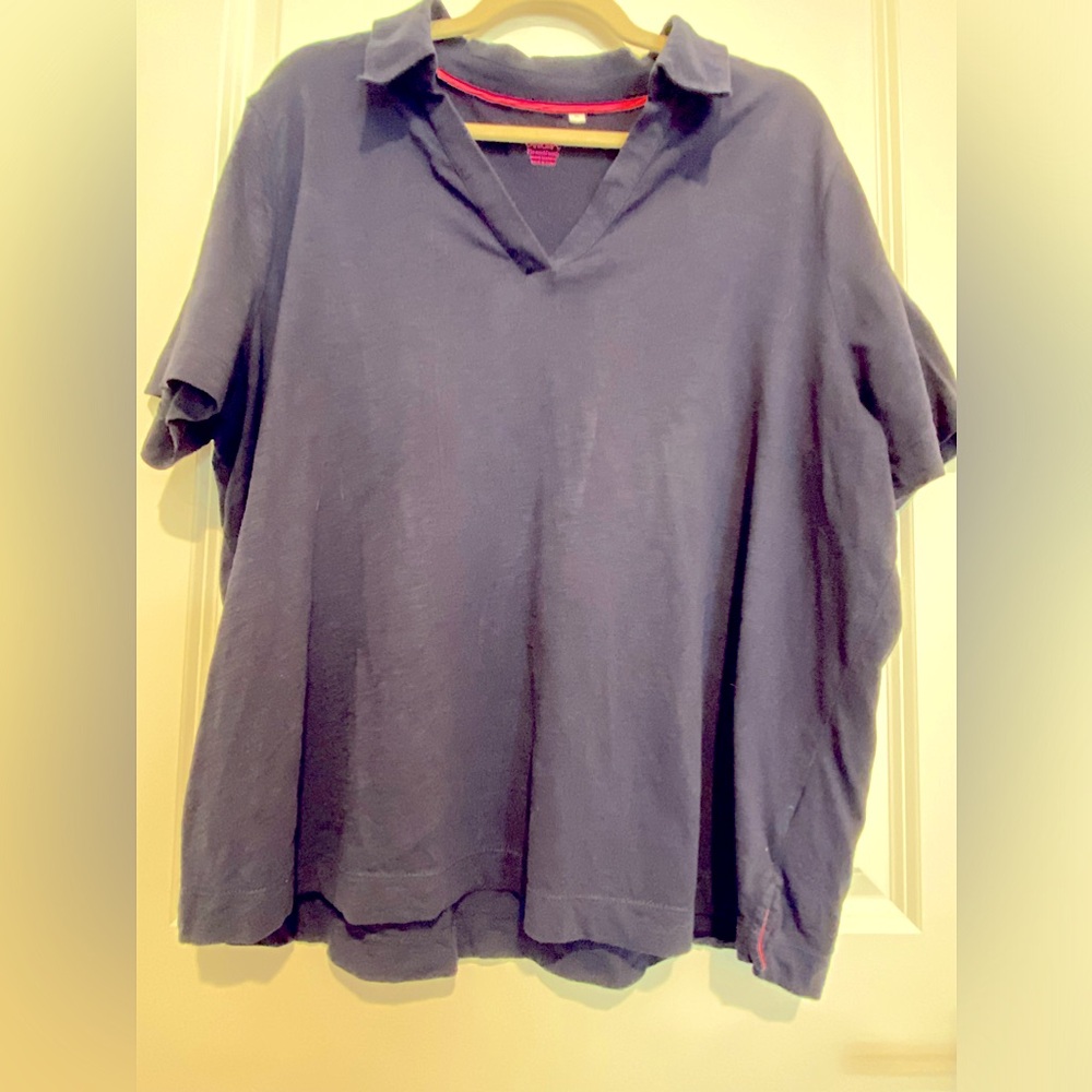 Casual Navy Polo Shirt